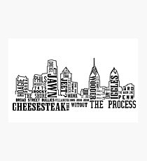 Philly Slang Fotodruck