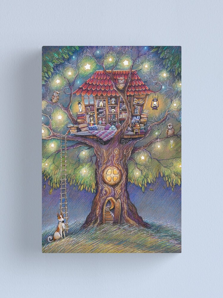 Alternate view of Tree House Canvas Print