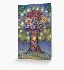Tree House Greeting Card