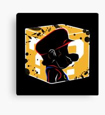 Mario Block Canvas Print