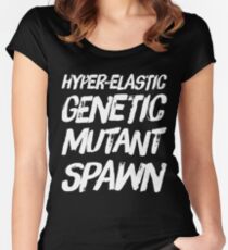 Hyper-Elastic Genetic Mutant Spawn - Dark Colors Women's Fitted Scoop T-Shirt