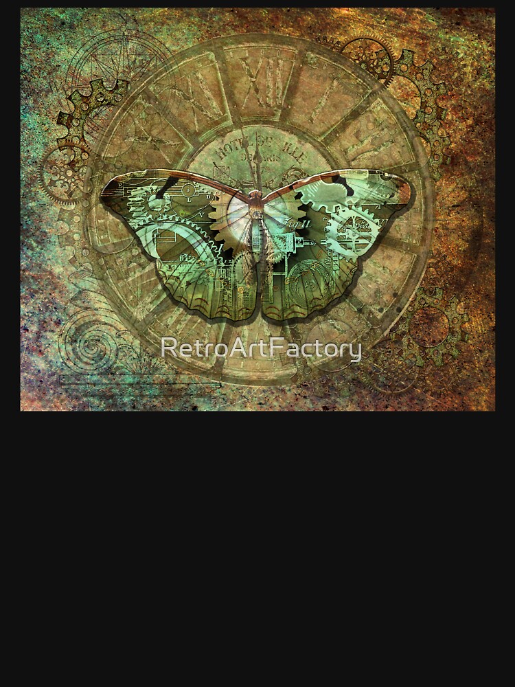 Steampunk Butterfly by RetroArtFactory