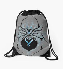 Spider Tron Drawstring Bag