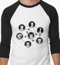 Stellaris species Men's Baseball ¾ T-Shirt