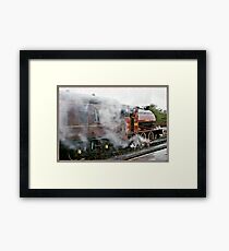 Steam Power Framed Print