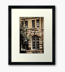 'streetscape' Framed Print