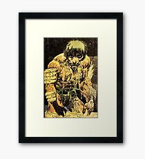 Frank Millers RONIN Edit Framed Print