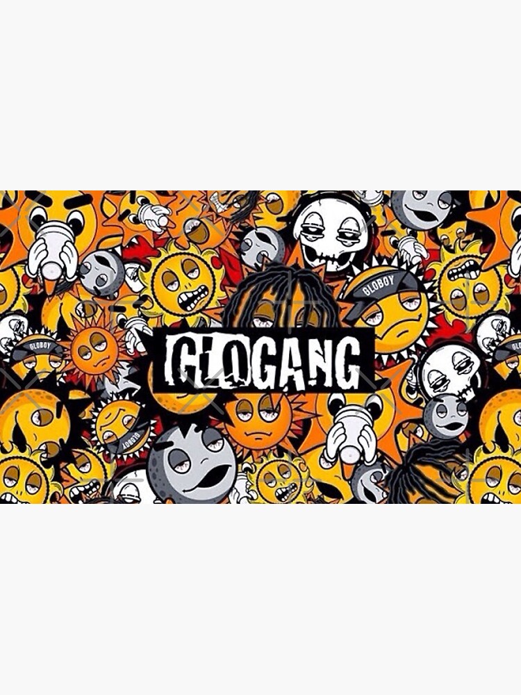 Glo Gang All Over Font Logo Beanie - 帽子