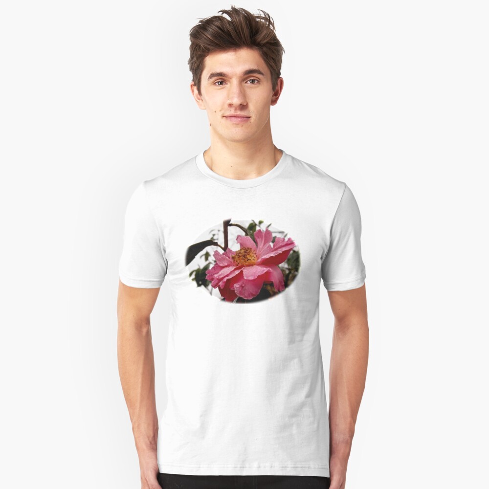 Raindrop Rose Slim Fit T-Shirt