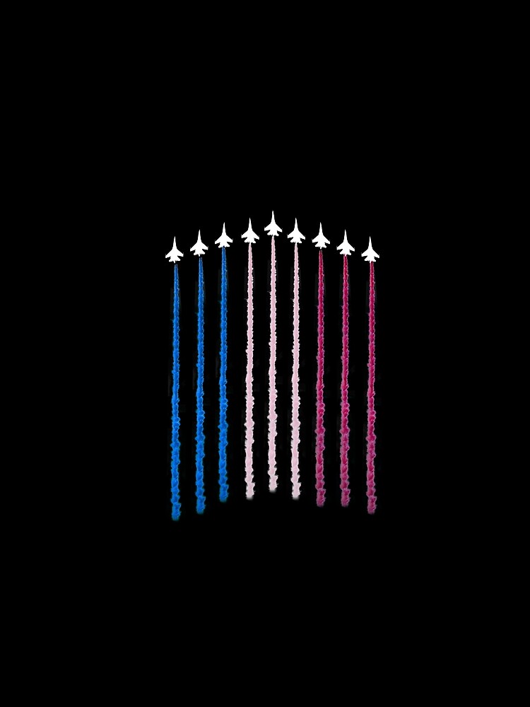 red white and blue air