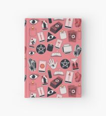 Tarot Iconography on Pink Hardcover Journal