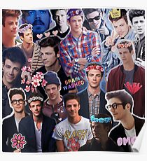 Grant Gustin Collage Poster
