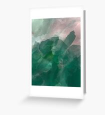 BLOTTER FADE Greeting Card