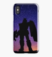 Gundam at Night iPhone Case/Skin
