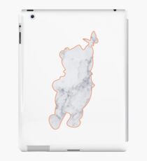 Bear and Butterfly Marble Silhouette iPad Case/Skin