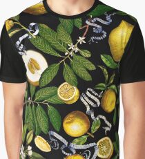 Lemon Tree - Black Graphic T-Shirt