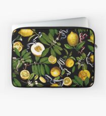Lemon Tree - Black Laptop Sleeve