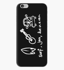 Surf, Jam, live in a van iPhone Case