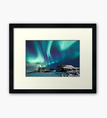 Aurora farm Framed Print