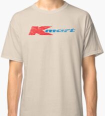 Camiseta clásica Logotipo de K-Mart de los años 80 de la vendimia apenado