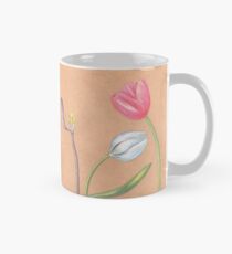 spring botanical tulips Mug