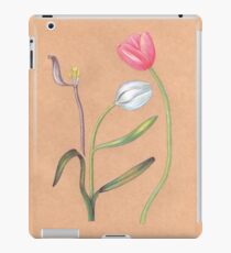 Vinilo o funda para iPad tulipanes botánicos de primavera