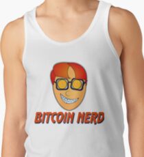 Nerd Bitcoin T-shirt Men's Tank Top