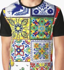 Colorful mosaics painted by hand Graphic T-Shirt