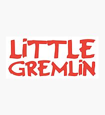 Little Gremlin kids design Photographic Print