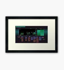 The Sound of the Dialup Explained Framed Print