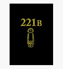 221B Baker Street Photographic Print