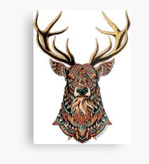 Verzierter Buck Metallbild