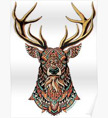 Ornate Buck Poster