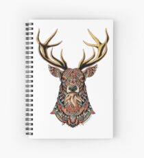 Ornate Buck Spiral Notebook