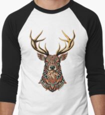 Camiseta ¾ bicolor para hombre Dólar adornado