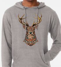 Verzierter Buck Leichter Hoodie