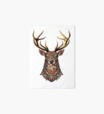 Verzierter Buck Galeriedruck