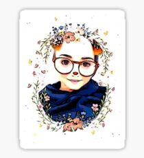 'Cartoon Lovato' Sticker