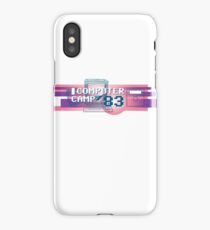 Computer Camp '83 (super colour) iPhone Case/Skin