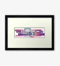 Computer Camp '83 (super colour) Framed Print