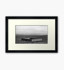 Wasteland Animal Trough Framed Print