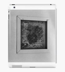 Hand print in window iPad Case/Skin