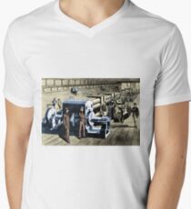 Camiseta para hombre de cuello en v Central eléctrica de la estación de Pearl Street, década de 1880