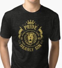 Pride is my deadly sin Tri-blend T-Shirt