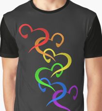 Hearts of PRIDE Graphic T-Shirt