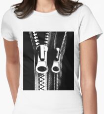 ZIP IT UP Women's Fitted T-Shirt