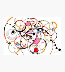 Spheres of Influence - ink on paper Photographic Print