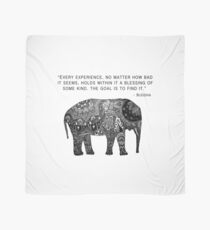 Buddha Wisdom Elephant Scarf