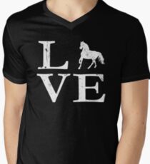 Love Horses Horse T Shirts Women Horse T Shirts Girls Men's V-Neck T-Shirt