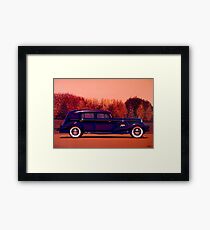 Cadillac V16 Custom Imperial 1937 Painting Framed Print